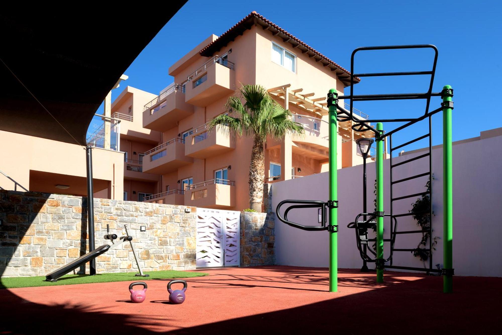 High Beach Resort Malia Esterno foto