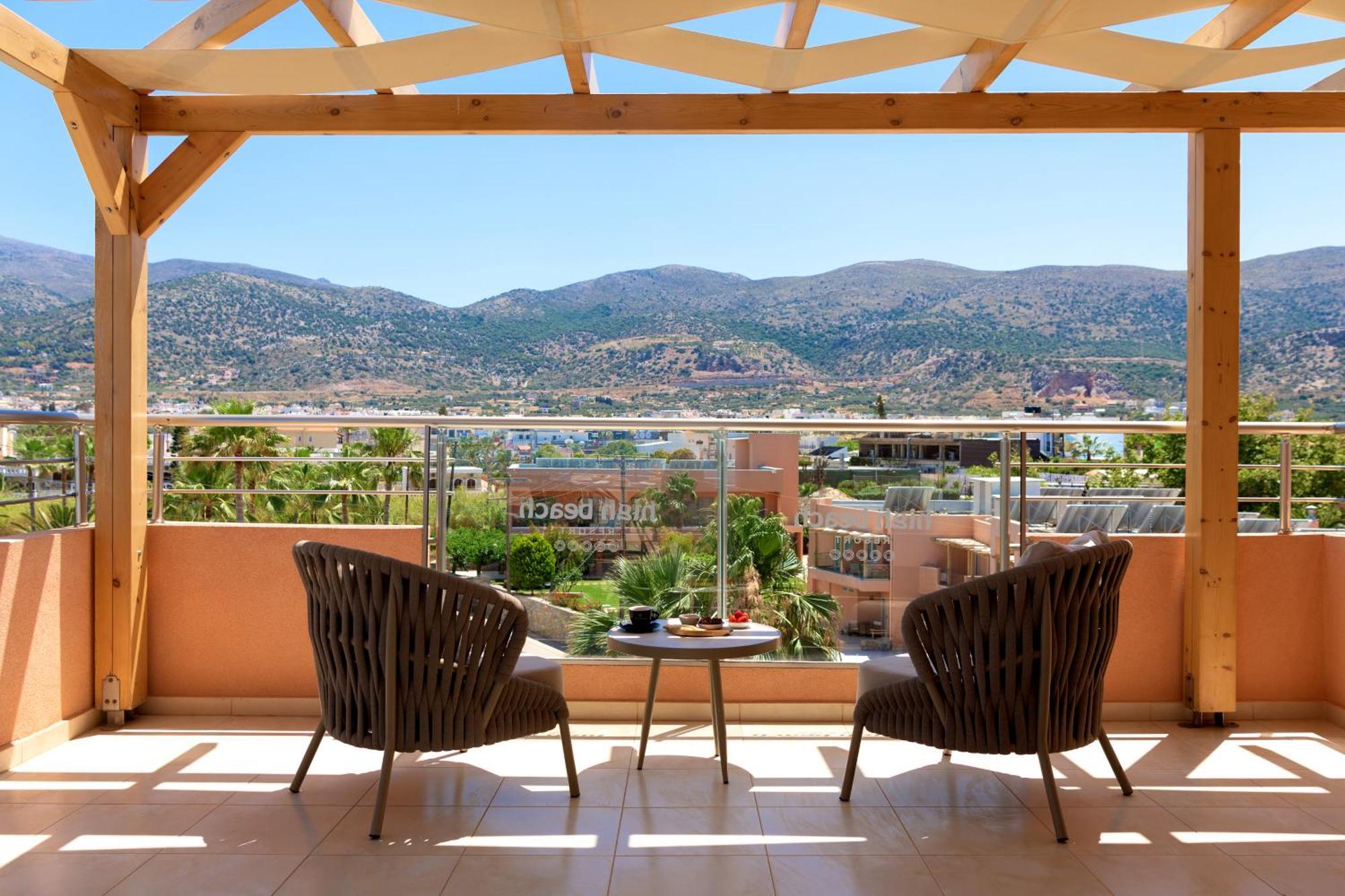 High Beach Resort Malia Esterno foto