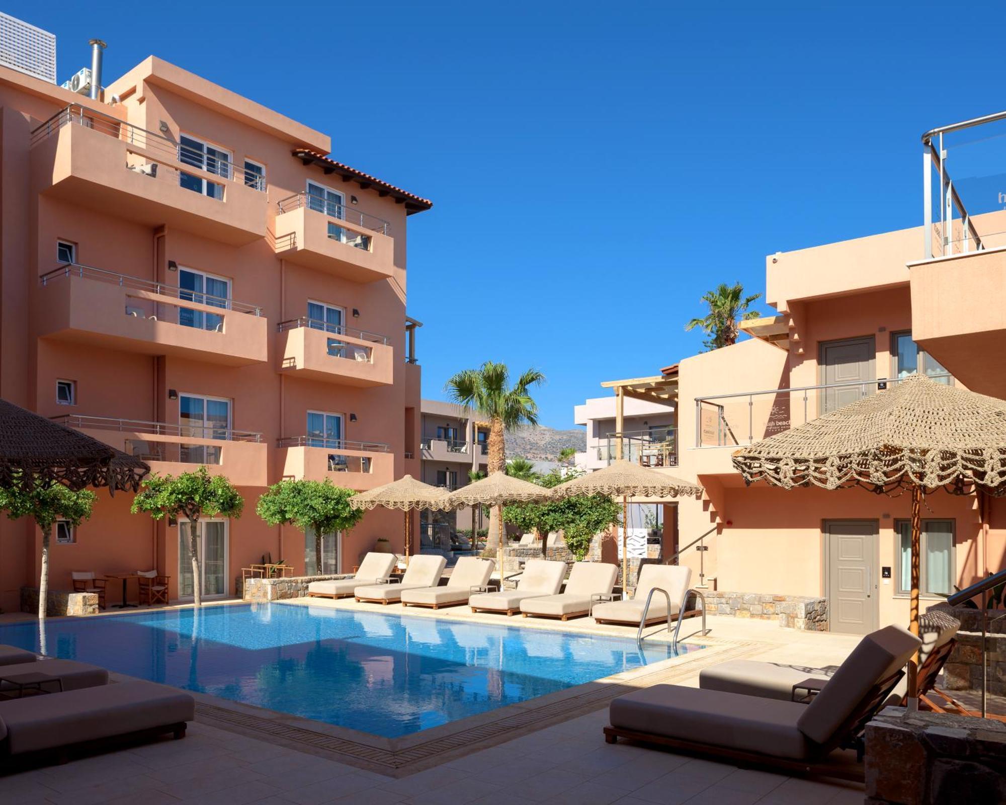 High Beach Resort Malia Esterno foto
